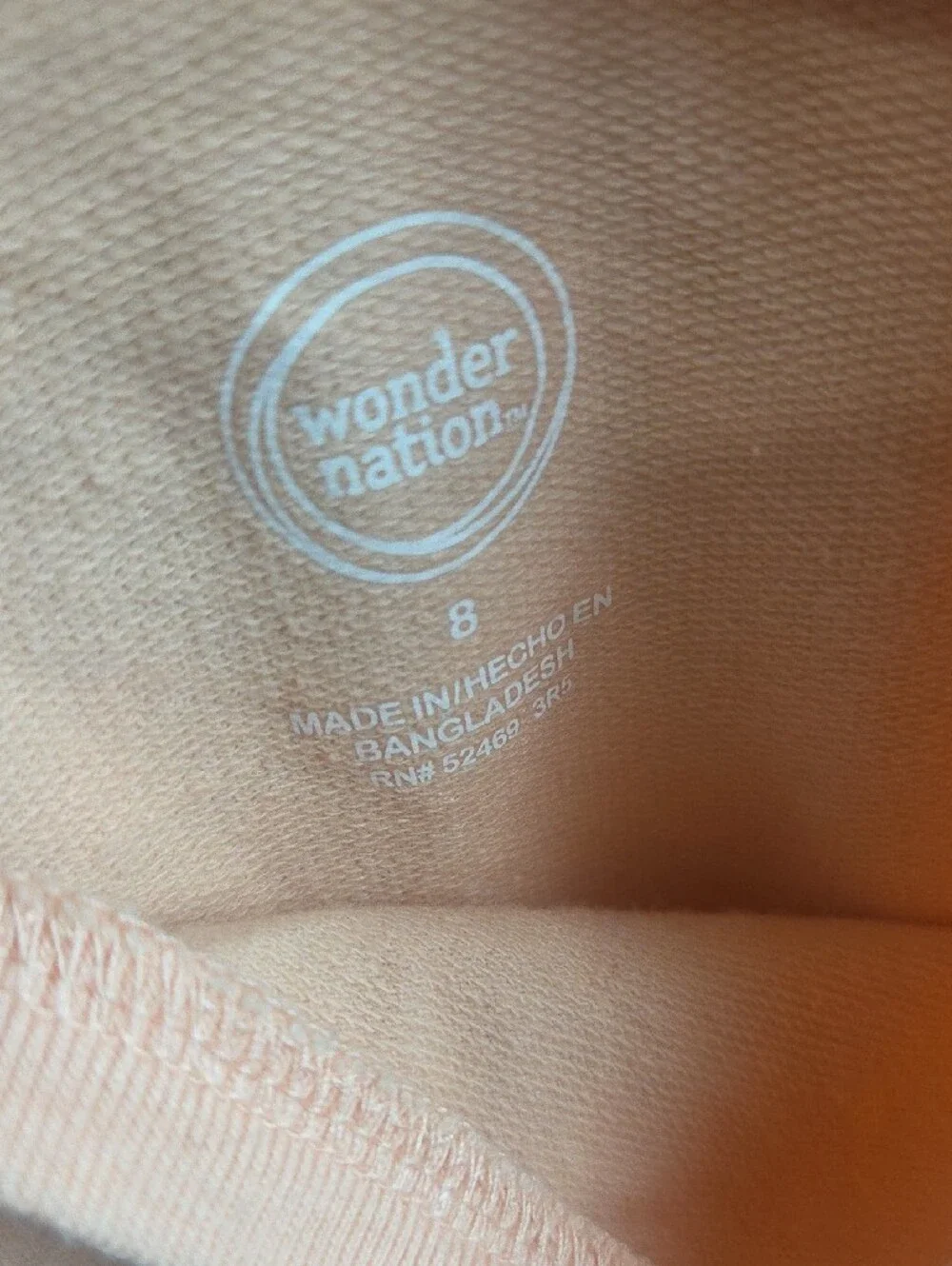 wonder nation Peach Tulle Skirt & Tee Set